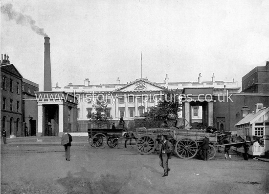 The Royal Mint, Tower Hill, London. c.1890's.